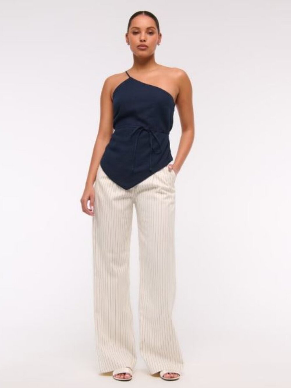 NWOT Abercrombie & Fitch Sloane Tailored Wide Leg Pants